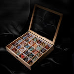 30pcs Rocks and Minerals Collection Kit for Stone Lovers with Storage Boxes