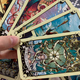 Tarot oracle card mysterious divination comics Tarot card