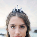 Crystal Witch Crown Crystal Headwear Moon Bridal Headband