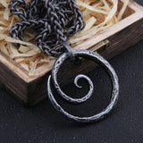 Iron Color Celtic Knot Pendant necklace with stainless steel Necklace add wooden box as christmas