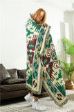 Modern Flannel Throw Blanket  Print Keep Warm  cloth carpet