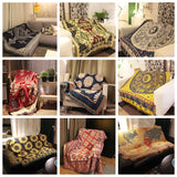 Modern Flannel Throw Blanket  Print Keep Warm  cloth carpet