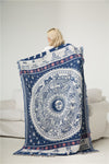 Modern Flannel Throw Blanket  Print Keep Warm  cloth carpet