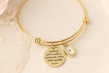 Mustard Seed Bracelet - Inspirational Christian Gift - Matthew 17:20 Bracelet- Faith As Small As A Mustard Seed Gift