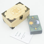 Hexagram Magic Gold Foil Tarot Card Set