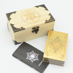 Hexagram Magic Gold Foil Tarot Card Set