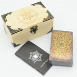 Hexagram Magic Gold Foil Tarot Card Set