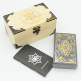 Hexagram Magic Gold Foil Tarot Card Set