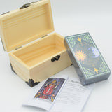 Hexagram Magic Gold Foil Tarot Card Set