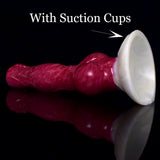 NNSX Big Knot Dog Dildo with Suction Cup for Women Sexy Toys Animal Glossy Swirly Patterns Flexible Anal Plug Silicone Sex Shop|Dildos|