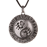 New Magicun Viking~Nordic Alphabet Bear's Paw Restore Ancient Ways Viking  Pendant   Kolovrat Charm  Pendants