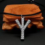 New Magicun Viking~Nordic Alphabet Rune Pendant Necklace Women Man Viking Glamour Pendant