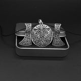 New Magicun Viking~Nose style knot Axe Thor hammer Amulet viking pendant necklace