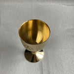 Pentagram Chalice Pentacle  ritual Cup altar goblet wicca Gold Copper tableware Divination Astrological tool altar supplies