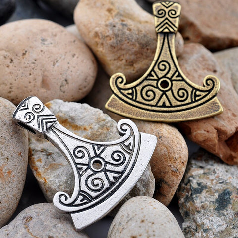 New Magicun Viking~Retro Style viking Axe Pendant pagan Amulet Necklace jewelry  1pc