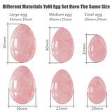 Rose Quartz Yoni Egg Jade Eggs Women Kegel Exerciser Jade Massager Vaginal Muscles Tightening Ball Crystal Kegel Eggs - Massage Ball