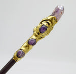 Crystal Scepter Amethyst element fairy moon sun wand