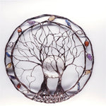 Tree Of Life Wall Plaque Circle Of Life Tree Iron Craft Ornament