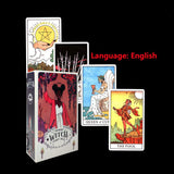 Tarot Cards for Beginners With Guid .Gilded Deck Tarot. Oracle Divination.Oracle Cards