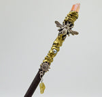 Crystal Scepter Amethyst element fairy moon sun wand