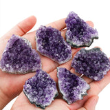 10-50g Natural Purple Amethyst Cluster Quartz Crystal Reiki Healing Stone