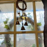 Witch Bells Protection  Wreath  Magic Wind Chimes for Home Door