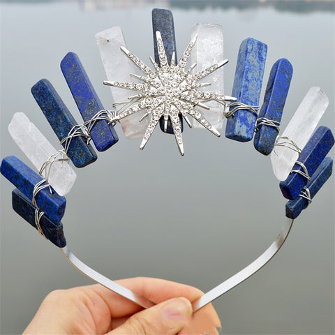 Sun Goddess Hair Accessories Handmade Crown Tiara