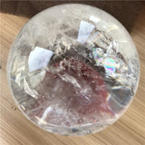 Natural Rock Polished Clear Quartz Balls White Crystal Sphere Healing