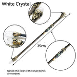 Natural Crystal Magic Witch Wands Stones Rose Quartz Pagan Wizard Power Mineral Witchcraft Wicca Altar Pendulum Home Decoration