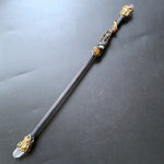 Witch Magic Stick Clear Quartz Point Crystal Scepter Fairy Wand
