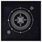 Triple Moon Pentagrams Pagan Altar Cloth Flannel Tarots Cloth