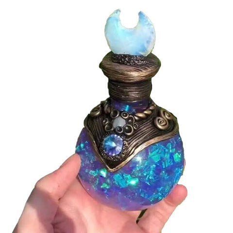 Magic Potion Mermaid Aura Magic Potion Creative Desktop Moon Ornament