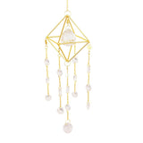 Crystal Suncatcher Prism Window Rainbow Maker Moon Crystal Ball Amethyst Pendant Sun Catcher Hanging Ornament Garden Decor New