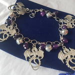 Silver Witches Anklet with Bells on to cleanse the path you walk.