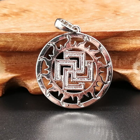 New Magicun Viking~Slavic Cross Pendant Charm women men pagan Amulet jewelry