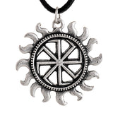 New Magicun Viking~Slavic Kolovrat Pendants Vintage Slavic Kolovrat Amulet Pendants Men Jewelry