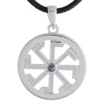 New Magicun Viking~Slavic Kolovrat symbol Pendant Kolyadniki Pagan jewelry Necklace Amulet 1pc