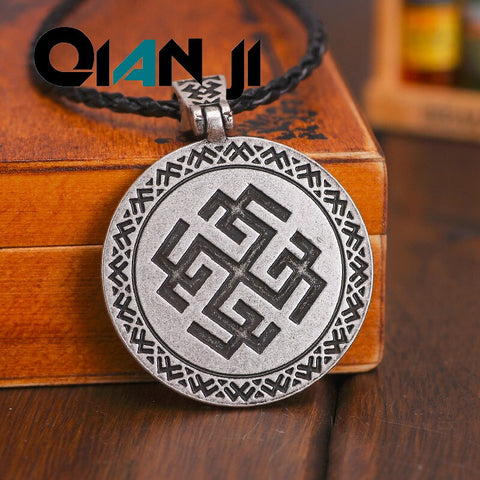 New Magicun Viking~Slavic Rodimich Pendants Viking Rune Pendant Double Side Rodimich Rune Pendant