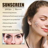 Spf50+ Moisturizing Probiotic Sunscreen Skin Protection Refreshing Makeup Sunscreen Cream UV Resistance Facial Sunscreen New