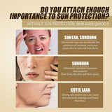 Spf50+ Moisturizing Probiotic Sunscreen Skin Protection Refreshing Makeup Sunscreen Cream UV Resistance Facial Sunscreen New