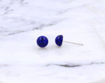 Sterling Silver Turquoise Stud Earrings, Lapis lazuli earrings, Moonstone studs earrings,White pearl earrings