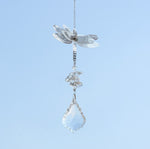 Suncatcher Crystal Butterfly Wind Chimes Hanging Curtains Pendant Home Decor Gifts