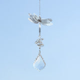 Suncatcher Crystal Butterfly Wind Chimes Hanging Curtains Pendant Home Decor Gifts
