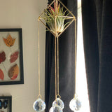 Suncatcher Crystal Four Prism Geometry Lightcatcher Home Decor Gift