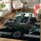 Supernatural TV Area Rug Livingroom Decor Floor Mat Carpet Rugs for Living Room