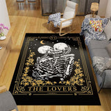 Tarot Card Design Carpet Non Slip Rugs Bedroom Carpet Teen's Carpet Area Rug Home Corridor Floor Mats 6 Style