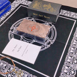 Astrology Tarot Card Set Rose Gold Table Game 12*7cm Paper Guide  Divination