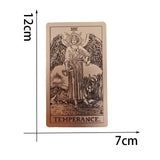 Astrology Tarot Card Set Rose Gold Table Game 12*7cm Paper Guide  Divination