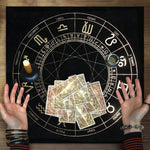 Tarot Cloth Board Game Table Cloth Magic Pentacle Tablecloth Tarot Tablecloth Tarot Card Table Cloth Cover For Tarot Enthusi|Card Games|