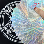 Tarot Suit Laser Colorful Divination Board Game Prediction Tarot Card